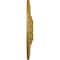Ekena Millwork Vaduz Ceiling Medallion (Fits Canopies up to 3 1/2"), 23 1/2"OD x 3 1/2"ID x 2 1/8"P, Pharaohs Gold CM23VAPGS - alternate 4
